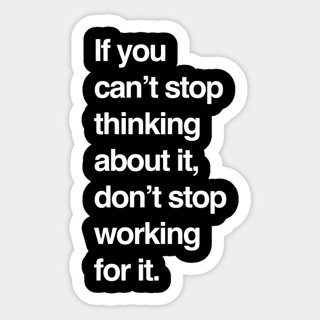 DONT STOP Sticker by TheCosmicTradingPost